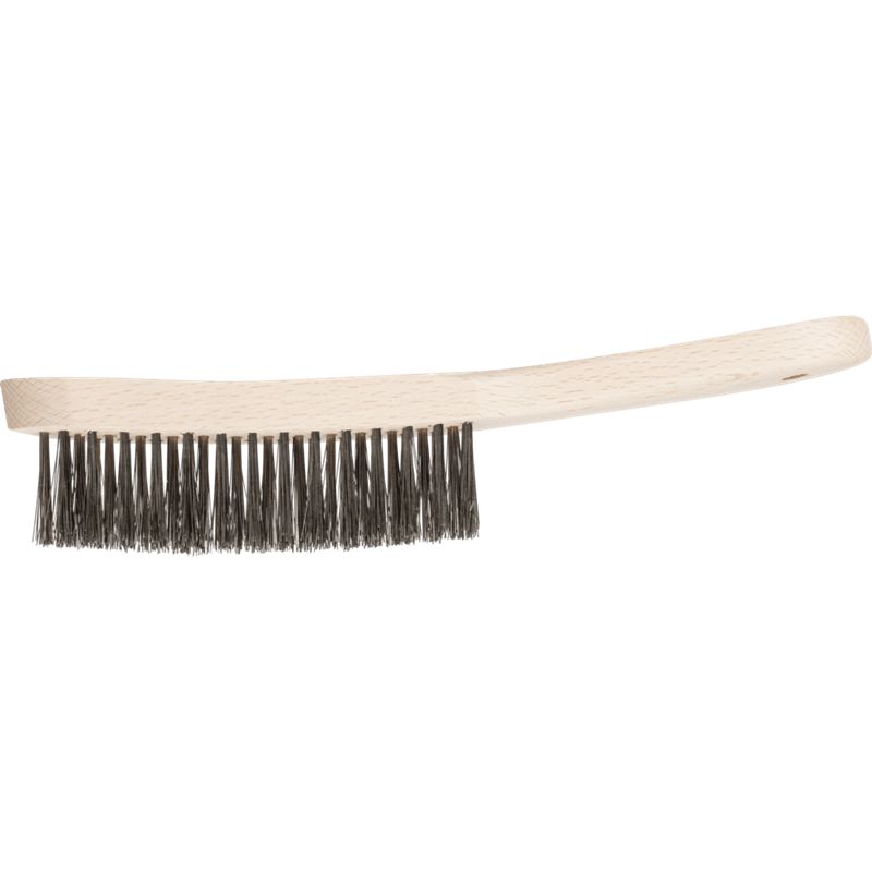 PFERD  Szczotka ręczna do spoin pachwinowych HBK 3-rzędowa drut ze stali nierdzewnej Ø 0,35 mm