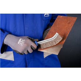 PFERD  Zestaw szczotek POS HBG 1-rzędowa z drutem ze stali nierdzewnej, stali i mosiądzu o średnicy 0,30