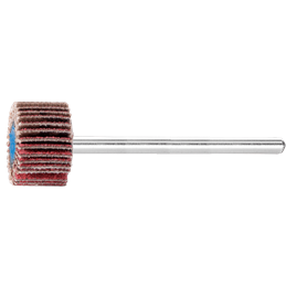 PFERD  Ściernica wachlarzowa z ziarnem ceramicznym F Ø 15 x 10 mm, Ø trzonka 3 mm, CO-COOL60, duża ilość usuwanego materiału na 