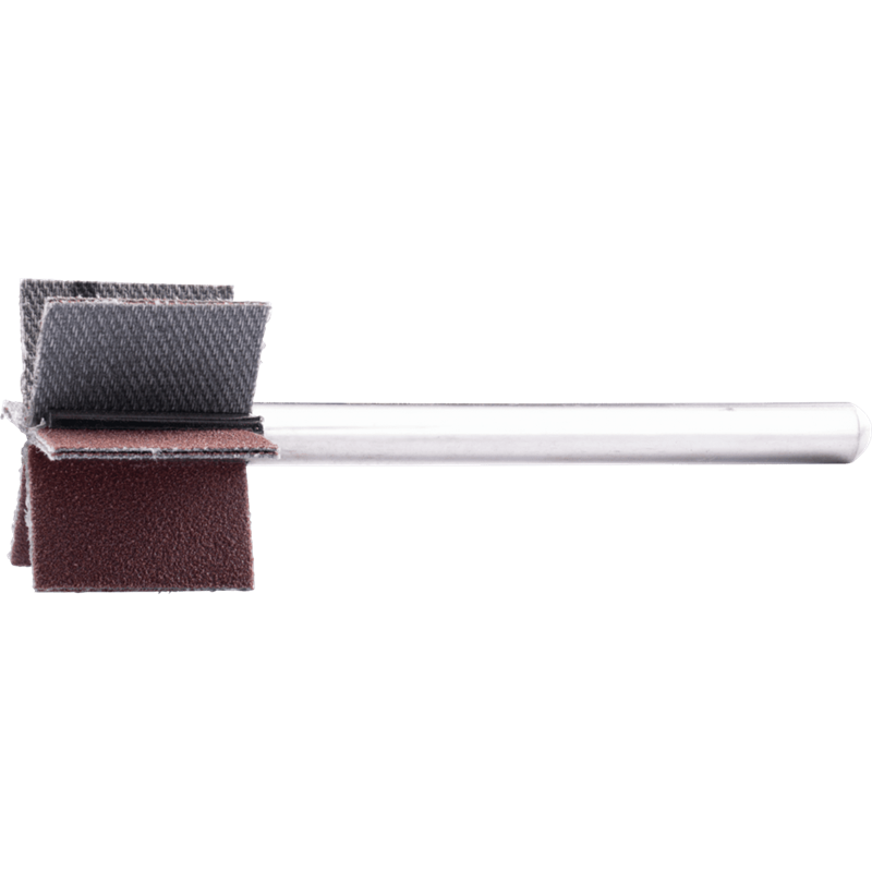 PFERD  Ściernica wachlarzowa korundowa F Ø 30 x 20 mm, Ø trzpienia 6mm, długość 60 mm, lamela 6 x 2, A150, do szlifu dokładnego 