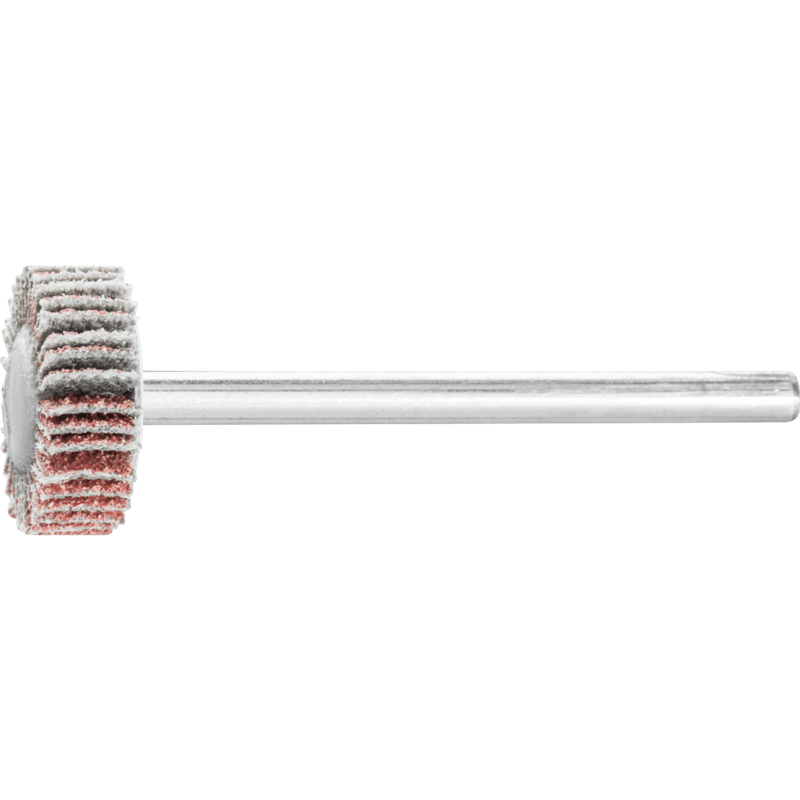 PFERD  Ściernica wachlarzowa Korund F Ø 15 x 5 mm trzpień Ø 3 mm A80 do szlifu dokładnego i wykończeniowego (2)