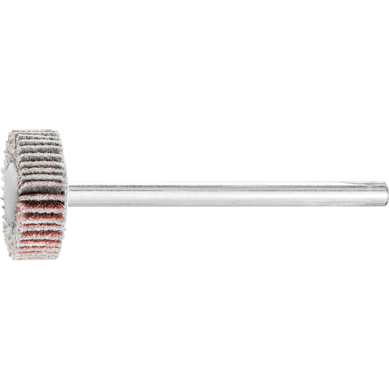 PFERD  Ściernica wachlarzowa Korund F Ø 15 x 5 mm trzpień Ø 3 mm A120 do szlifu dokładnego i wykończeniowego (2)