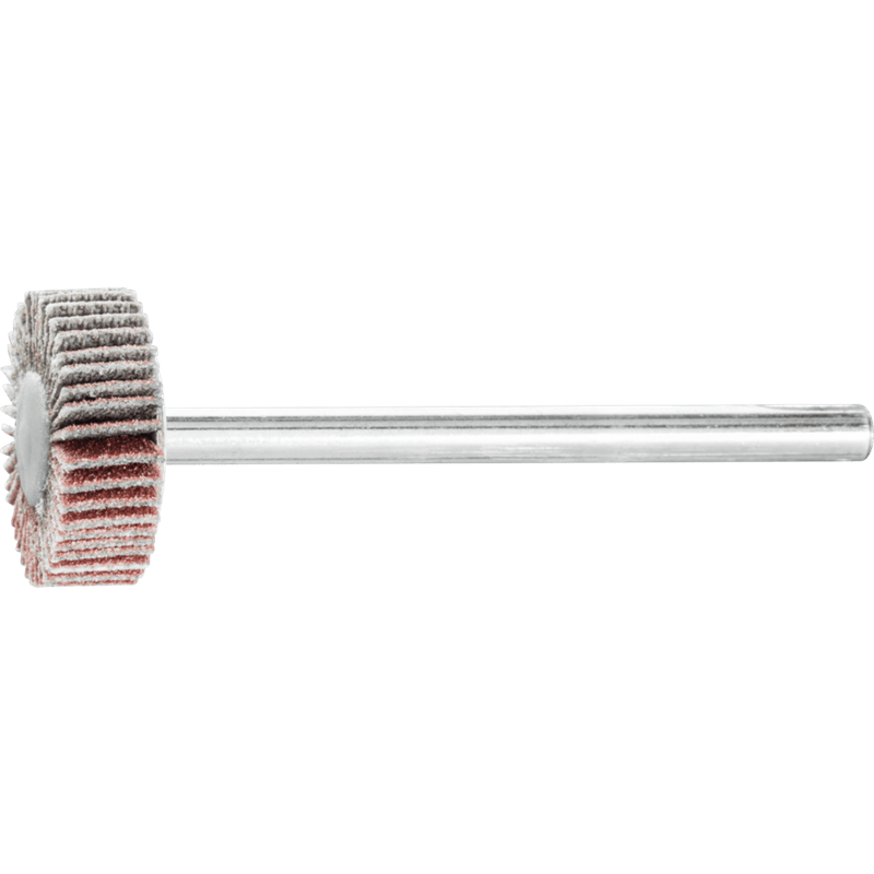 PFERD  Ściernica wachlarzowa Korund F Ø 15 x 5 mm trzpień Ø 3 mm A180 do szlifu dokładnego i wykończeniowego (2)