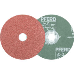 PFERD  Tarcza fibrowa korund COMBICLICK Ø 125 mm A36 do zastosowań uniwersalnych (10)