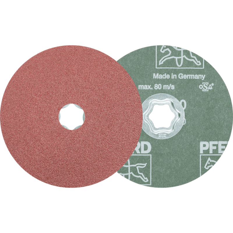 PFERD  Tarcza fibrowa korund COMBICLICK Ø 125 mm A60 do zastosowań uniwersalnych (10)