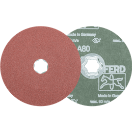 PFERD  Tarcza fibrowa korund COMBICLICK Ø 125 mm A80 do zastosowań uniwersalnych (10)