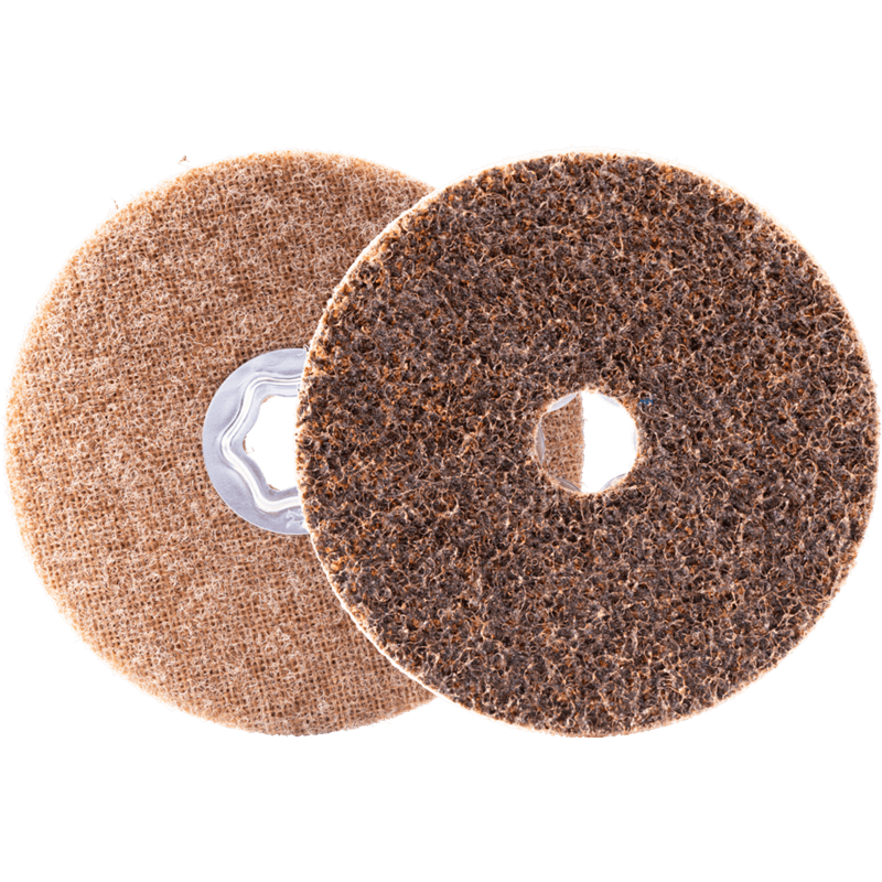 PFERD  Twarde krążki filcowe COMBICLICK CC Ø 125 mm A100G do szlifu dokładnego i wykończeniowego za pomocą szlifierki kątowej (2