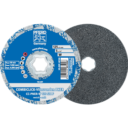 PFERD  Prasowany krążek filcowy COMBICLICK CC PNER Ø 125 mm miękki SIC drobnoziarnisty do wykańczania (1)