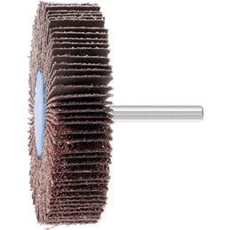 PFERD  Ściernica wachlarzowa korundowa F Ø 80 x 20 mm, Ø trzpienia 6 mm, A40, do szlifu dokładnego i wykończeniowego