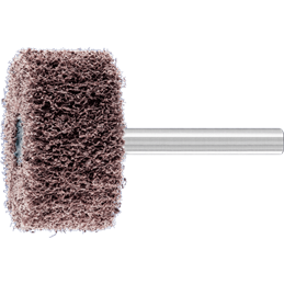 PFERD  Włókninowa ściernica trzpieniowa High Performance POLINOX PNL Ø 40 x 20 mm, Ø trzpienia 6 mm, A100 do szlifu dokładnego i