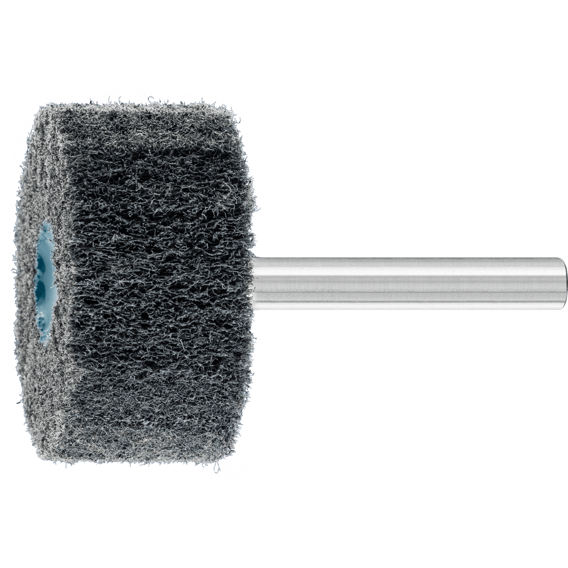 PFERD  Włókninowa ściernica trzpieniowa High Performance POLINOX PNL Ø 40 x 20 mm, Ø trzpienia 6 mm, SIC180 do szlifu dokładnego