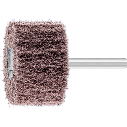 PFERD  Włókninowa ściernica trzpieniowa High Performance POLINOX PNL Ø 50 x 30 mm Ø trzpienia 6 mm, A100 do szlifu dokładnego i 