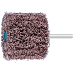 PFERD  Włókninowa ściernica trzpieniowa High Performance POLINOX PNL Ø 60 x 50 mm Ø trzpienia 6 mm, A100 do szlifu dokładnego i 