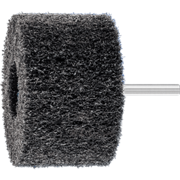 PFERD  Włókninowa ściernica trzpieniowa High Performance POLINOX PNL Ø 80 x 50 mm Ø trzpienia 6 mm, A100 do szlifu dokładnego i 