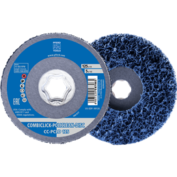 PFERD  Włóknina czyszcząca COMBICLICK POLICLEAN PLUS Ø 125 x 13 mm do zgrubnych prac czyszczących