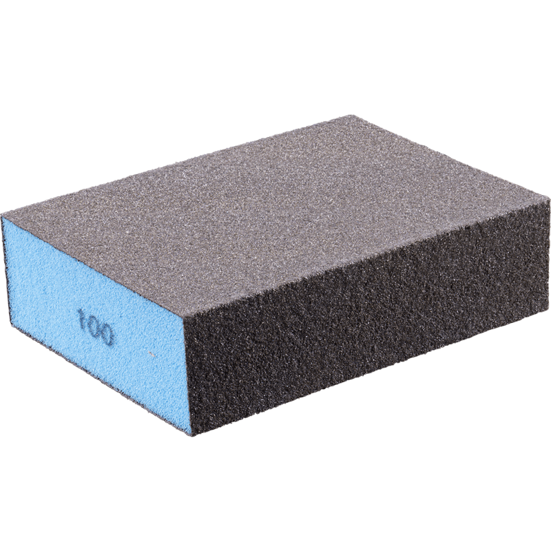 PFERD  Wodoodporna gąbka szlifierska 69 x 98 x 26 mm A100, czterostronna, do uniwersalnego zastosowania