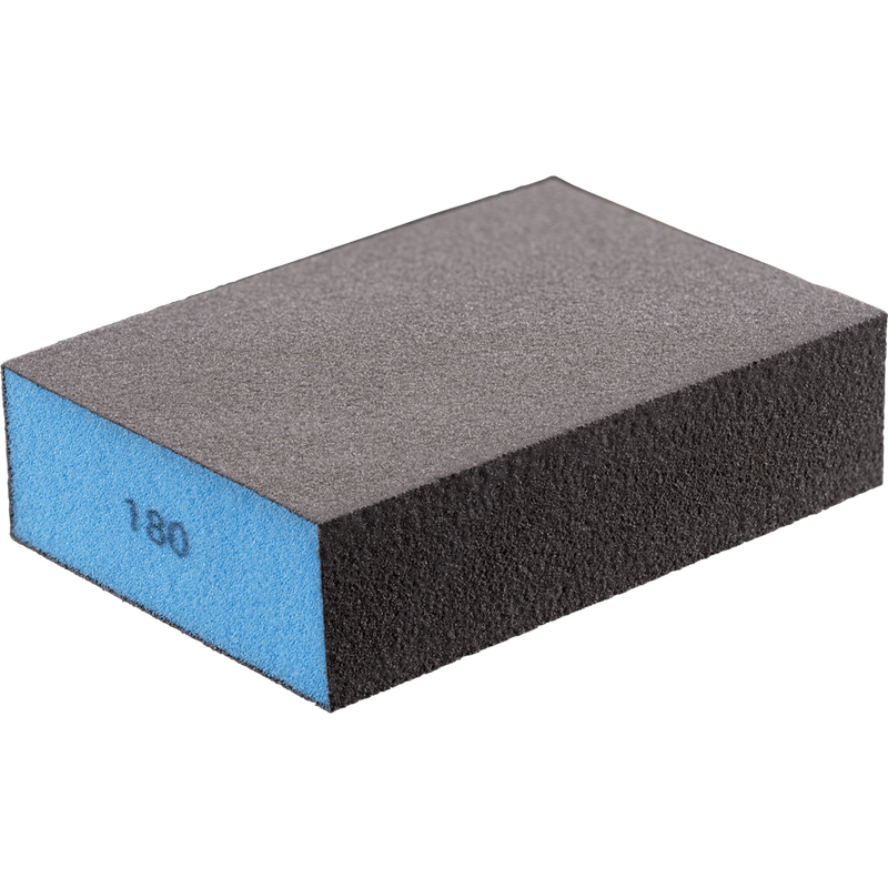 PFERD  Wodoodporna gąbka szlifierska 69 x 98 x 26 mm A180, czterostronna, do uniwersalnego zastosowania