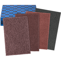 PFERD  Zbiór poduszek ściernych POLINOX PVSK 4-częściowy 154 x 224 mm A100,A 180,A 280,SIC 400 do wykańczania