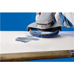 PFERD  Włóknina czyszcząca POLICLEAN PLUS PCLD Ø125 x 13 mm otwór Ø22,3 mm do zgrubnych prac czyszczących (1)