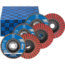 PFERD  Ściernice włókninowe POLIVLIES zestaw PVZ 3-częściowy ceramiczny Ø125 mm otw. Ø22,23 mm CO-COOL60/G,80/M,120/F