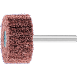 PFERD  Włókninowa ściernica trzpieniowa POLINOX PNL Ø 40 x 20 mm trzpień Ø 6 mm A360 do szlifu dokładnego i wykańczania