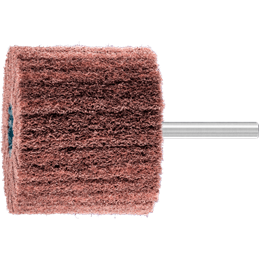 PFERD  Włókninowa ściernica trzpieniowa POLINOX PNL Ø 60 x 50 mm trzpień Ø 6 mm A360 do szlifu dokładnego i wykańczania