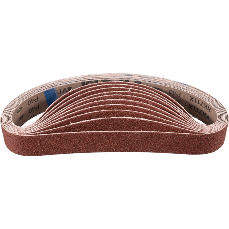 PFERD  Taśma szlifierska BA Korund 40 x 760 mm A40 do uniwersalnego zastosowania ze szlifierką taśmową do szlifowania rur