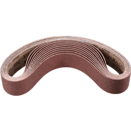 PFERD  Korundowa taśma ścierna BA 40 x 760 mm A60, do uniwersalnego stosowania w szlifierkach taśmowych do szlifowania rur