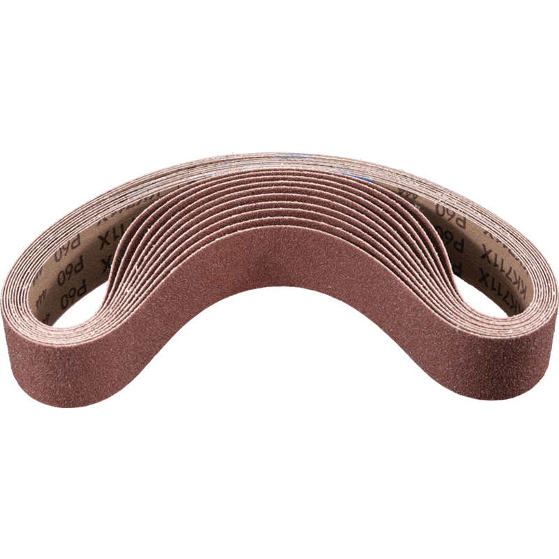 PFERD  Korundowa taśma ścierna BA 40 x 760 mm A60, do uniwersalnego stosowania w szlifierkach taśmowych do szlifowania rur