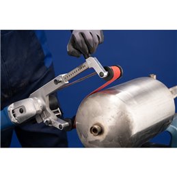 PFERD  Taśma szlifierska z ziarnem ceramicznym BA 40 x 820 mm CO-COOL60 do szlifowania stali nierdzewnej szlifierką taśmową do s