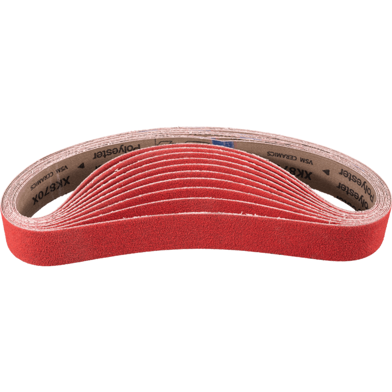 PFERD  Taśma szlifierska z ziarnem ceramicznym BA 40 x 820 mm CO-COOL80 do szlifowania stali nierdzewnej szlifierką taśmową do s