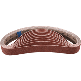 PFERD  Taśma szlifierska BA Korund 40 x 820 mm A40 do uniwersalnego zastosowania ze szlifierką taśmową do szlifowania rur