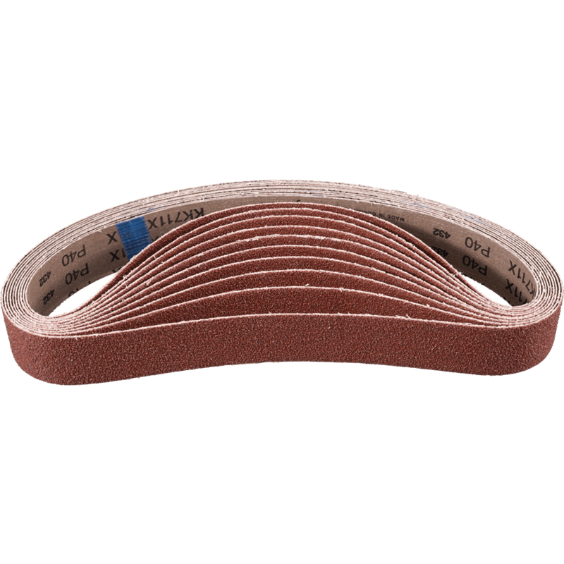 PFERD  Taśma szlifierska BA Korund 40 x 820 mm A40 do uniwersalnego zastosowania ze szlifierką taśmową do szlifowania rur