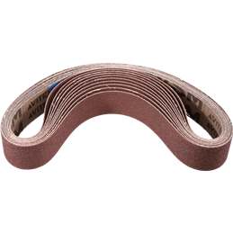 PFERD  Taśma szlifierska BA Korund 40 x 820 mm A60 do uniwersalnego zastosowania ze szlifierką taśmową do szlifowania rur