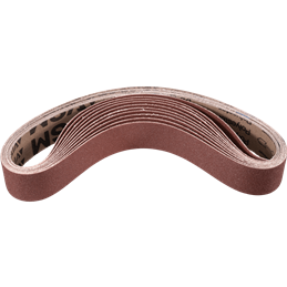 PFERD  Taśma szlifierska BA Korund 40 x 820 mm A80 do uniwersalnego zastosowania ze szlifierką taśmową do szlifowania rur