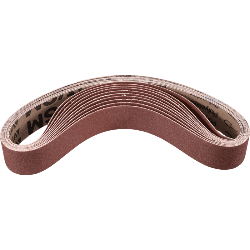 PFERD  Taśma szlifierska BA Korund 40 x 820 mm A80 do uniwersalnego zastosowania ze szlifierką taśmową do szlifowania rur