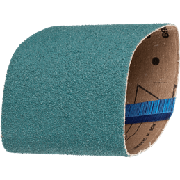 PFERD  Taśma ścierna cyrkon BA 100 x 282 mm Z40 do szlifu zgrubnego do walców Ø90 x 100 mm z napędem walcowym