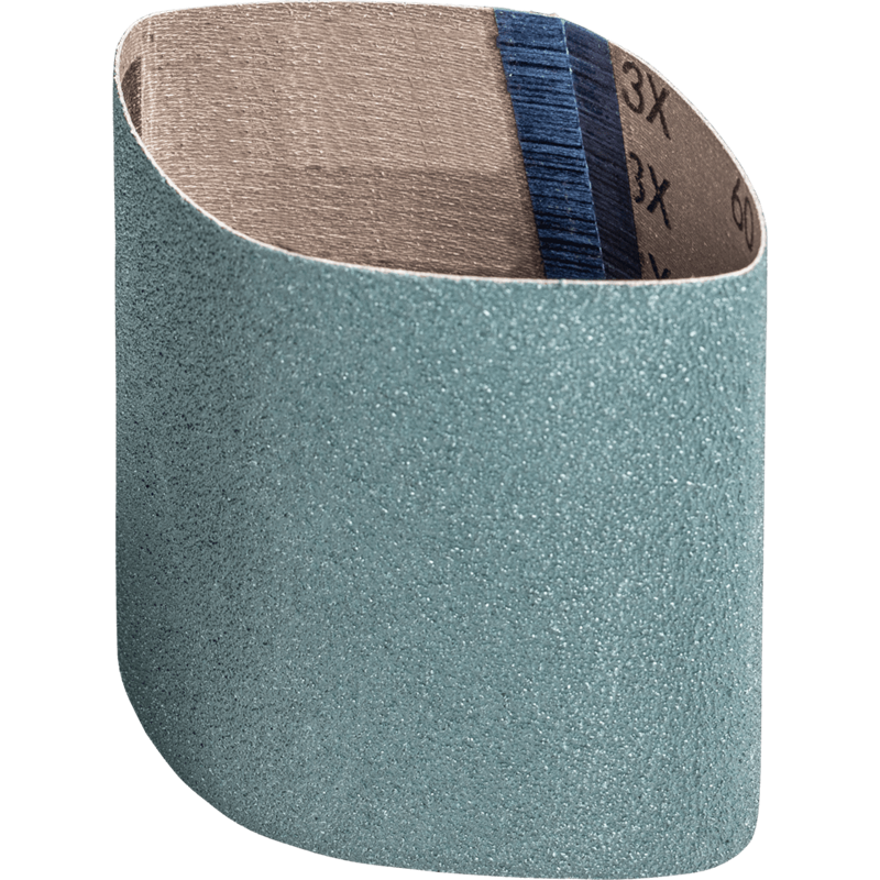 PFERD  Taśma ścierna cyrkon BA 100 x 282 mm Z60 do szlifu zgrubnego do walców Ø90 x 100 mm z napędem walcowym