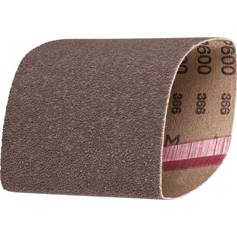 PFERD  Taśma ścierna z ziarnem kompaktowym BA 100 x 282 mm A600 CK do szlifu dokładnego do walców Ø 90 x 100 mm