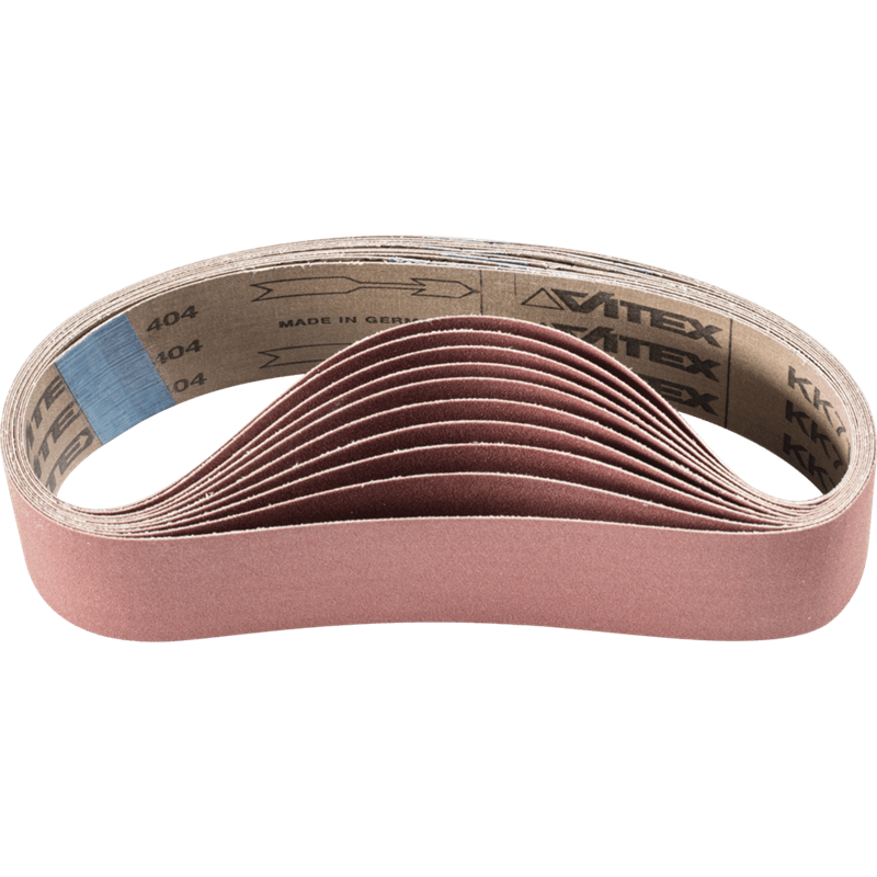 PFERD  Taśma ścierna BA Korund 50 x 450 mm A240 do uniwersalnego zastosowania ze szlifierką taśmową do szlifowania rur