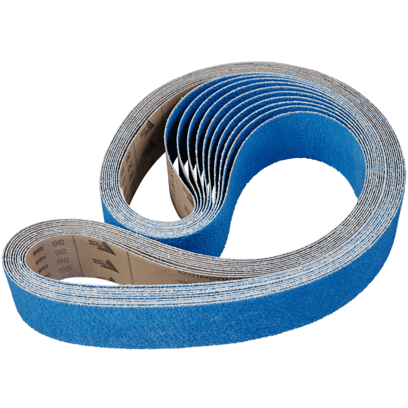 PFERD  Taśma szlifierska VICTOGRAIN-COOL BA 75 x 2000 mm A 36 do usuwania bardzo dużej ilości materiału przy użyciu szlifierki t