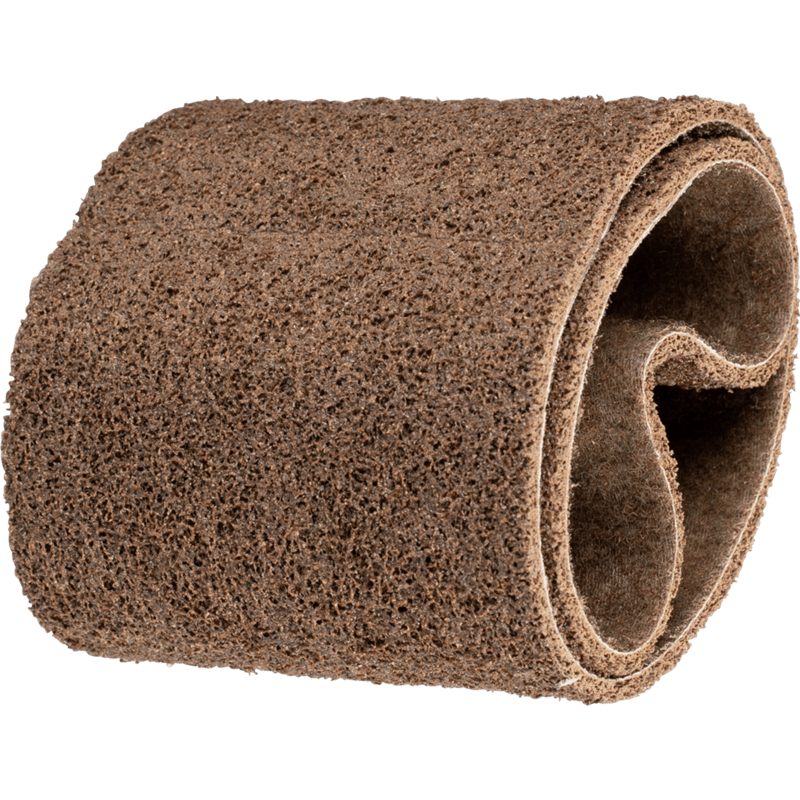 PFERD  Taśma ścierna włókninowa VB 100 x 282 mm A100 G do szlifu dokładnego i wykończeniowego do walców Ø 90 x 100 mm