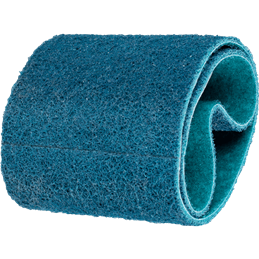 PFERD  Taśma ścierna włókninowa VB 100 x 282 mm A240 F do szlifu dokładnego i wykończeniowego do walców Ø 90 x 100 mm