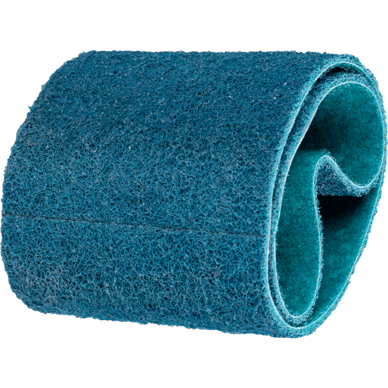 PFERD  Taśma ścierna włókninowa VB 100 x 282 mm A240 F do szlifu dokładnego i wykończeniowego do walców Ø 90 x 100 mm