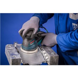 PFERD  Zestaw siatkowych wykrojów ściernych na rzep zgrubnych, 15-częściowy, Ø 150 A80,100,120, bez pyłu przy użyciu szlifierki 