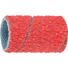 PFERD  Opaska ścierna z ziarnem ceramicznym GSB walcowa Ø 10 x 20 mm CO-COOL60 maksymalna ilość usuwanego materiału na stali nie
