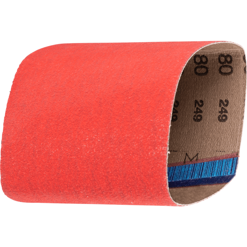 PFERD  Taśma ścierna z ziarnem ceramicznym BA 100 x 282 mm CO-COOL80 do szlifowania stali nierdzewnej do walców Ø 90 x 100 mm