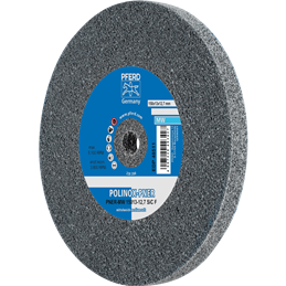 PFERD  Dysk z włókniny prasowanej POLINOX PNER Ø 150 x 13 mm do otworu Ø 12,7 mm Średnio miękki SiC drobnoziarnisty do wykańczan