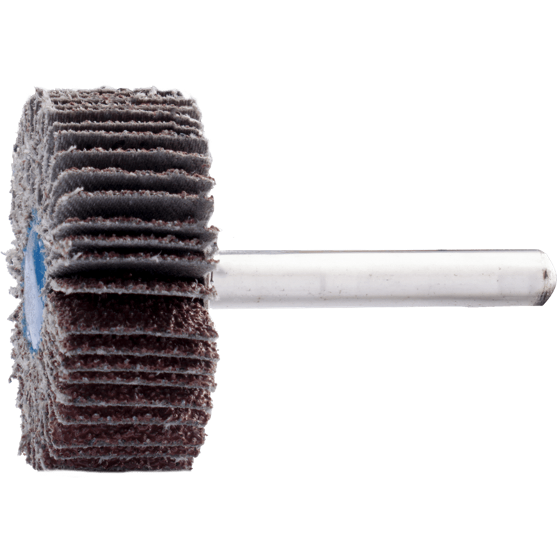 PFERD  Ściernica wachlarzowa korundowa F Ø 40 x 15 mm, Ø trzpienia 6 mm, A40, do szlifu dokładnego i wykończeniowego