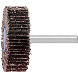 PFERD  Ściernica wachlarzowa korundowa F Ø 50 x 15 mm, Ø trzpienia 6 mm, A40, do szlifu dokładnego i wykończeniowego